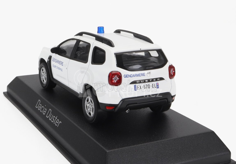 Norev Dacia Duster Police Equipe Cynophile 2020 1:43 Bílá