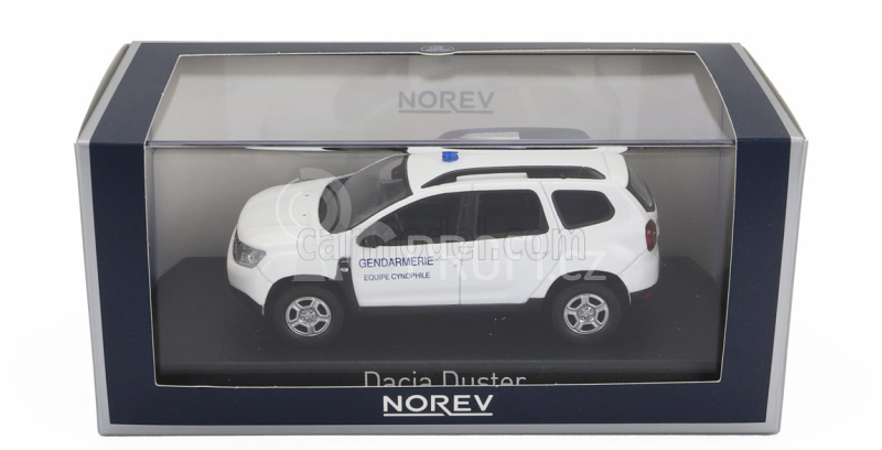 Norev Dacia Duster Police Equipe Cynophile 2020 1:43 Bílá