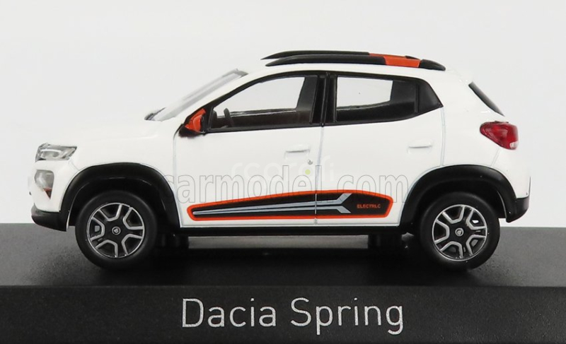 Norev Dacia Spring Comfort Plus 2022 1:43 Kaoline White