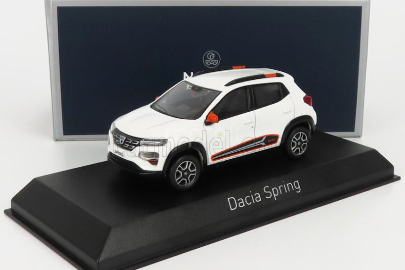Norev Dacia Spring Comfort Plus 2022 1:43 Kaoline White