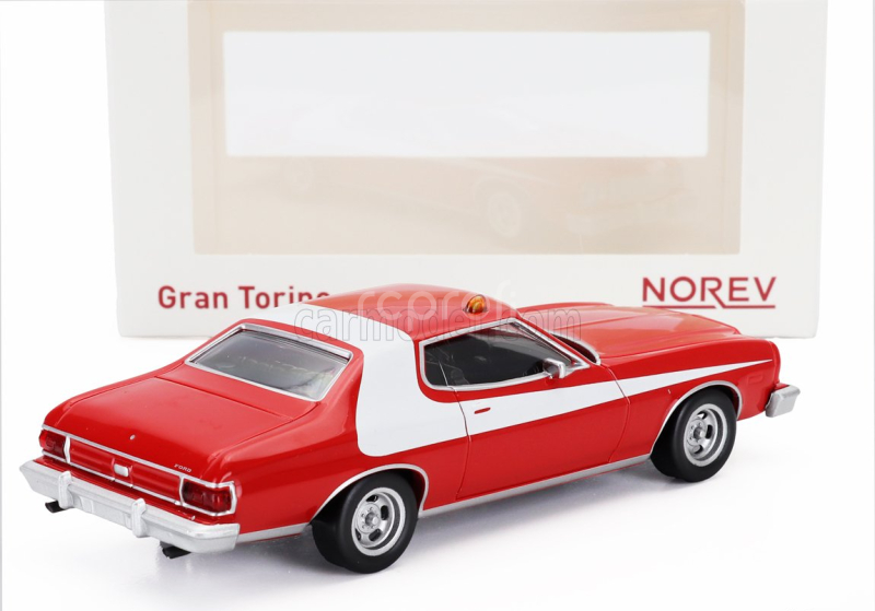 Norev Ford usa Gran Torino Coupe 1976 1:43 Červená Bílá