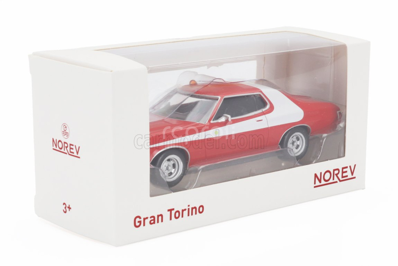 Norev Ford usa Gran Torino Coupe 1976 1:43 Červená Bílá