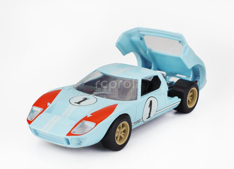 Norev Ford usa Gt40 Mkii 7.0l V8 Team Shelby American Inc. N 1 2nd (but Really Winner) 24h Le Mans 1966 K.miles - D.hulme 1:43 Světle Modrá