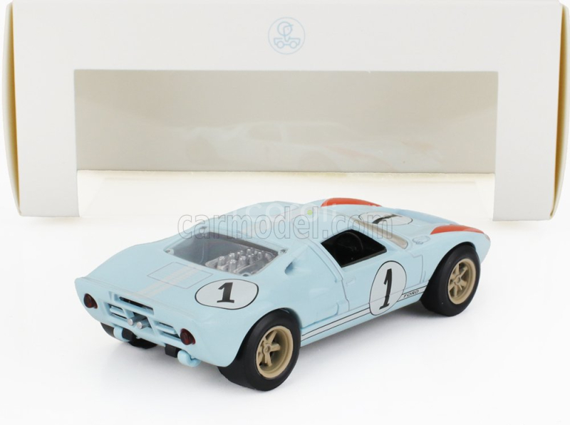 Norev Ford usa Gt40 Mkii 7.0l V8 Team Shelby American Inc. N 1 2nd (but Really Winner) 24h Le Mans 1966 K.miles - D.hulme 1:43 Světle Modrá