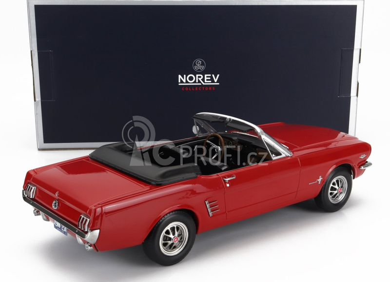 Norev Ford usa Mustang Covertible 1966 1:18 Red