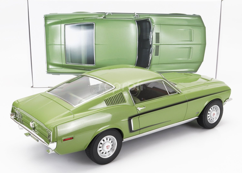 Norev Ford usa Mustang Fastback Gt Coupe 1968 1:12 Zelená