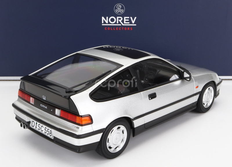 Norev Honda Crx 1990 1:18 Silver