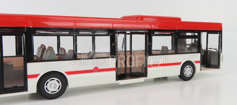 Norev Irisbus Citelis Autobus 2008 1:43 Červená Bílá