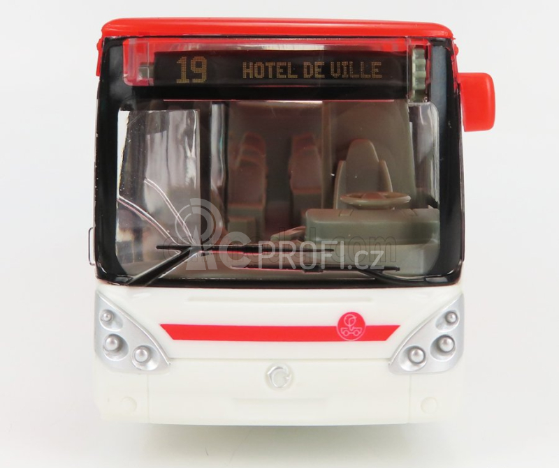 Norev Irisbus Citelis Autobus 2008 1:43 Červená Bílá