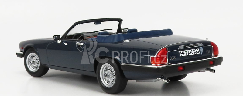 Norev Jaguar Xj-s Cabriolet 1988 1:18 Blue