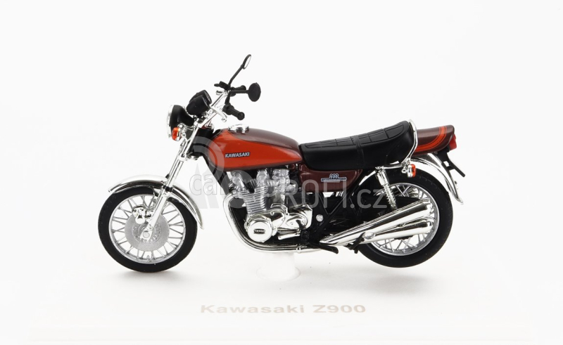 Norev Kawasaki Z900 1973 1:18 Hnědá Oranžová