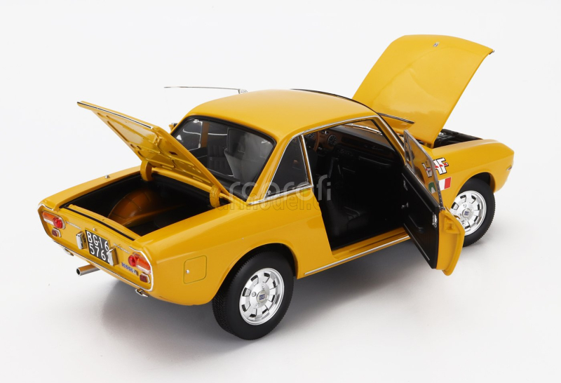 Norev Lancia Fulvia 1600 Hf Lusso 1971 1:18 Žlutá