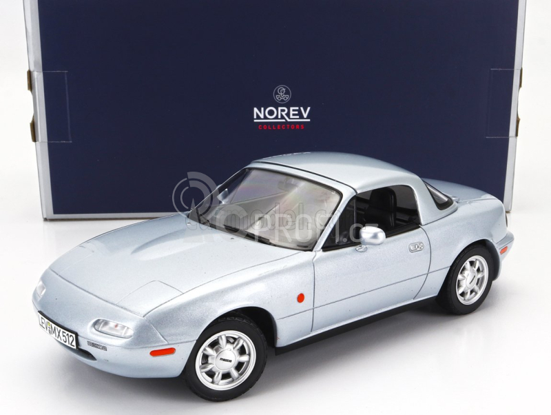 Norev Mazda Mx-5 Spider 1989 1:18 Silver