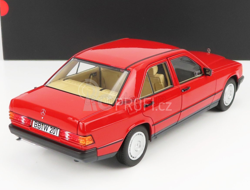Norev Mercedes benz 190e (w201) 1982 1:18 Signál Červený