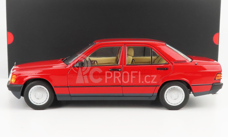 Norev Mercedes benz 190e (w201) 1982 1:18 Signál Červený