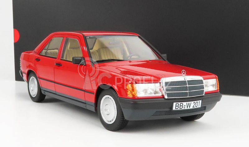 Norev Mercedes benz 190e (w201) 1982 1:18 Signál Červený