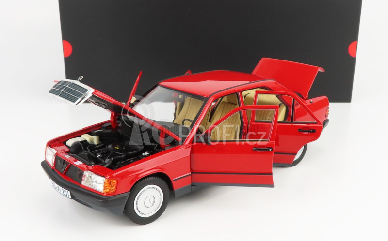 Norev Mercedes benz 190e (w201) 1982 1:18 Signál Červený
