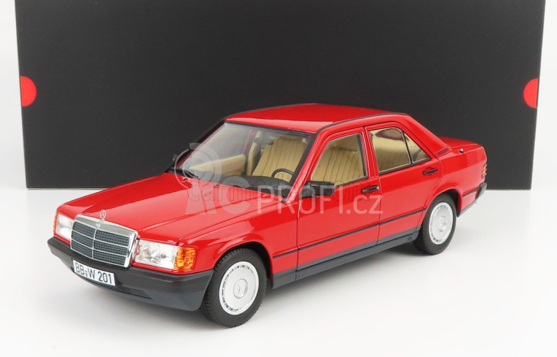 Norev Mercedes benz 190e (w201) 1982 1:18 Signál Červený