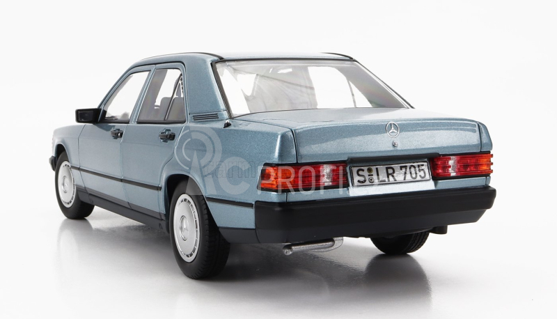 Norev Mercedes benz 190e (w201) 1984 1:18 Světle Modrá Met