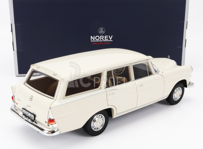 Norev Mercedes benz 200 Universal Sw Station Wagon 1966 1:18 Bílá