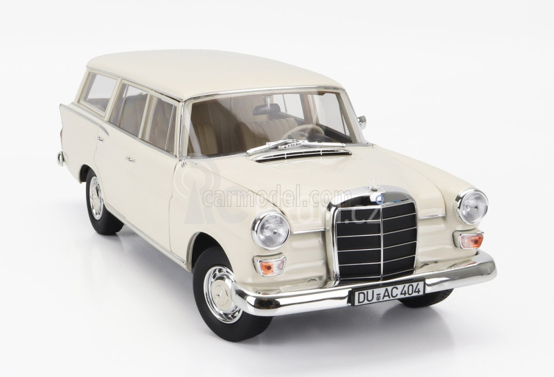 Norev Mercedes benz 200 Universal Sw Station Wagon 1966 1:18 Bílá