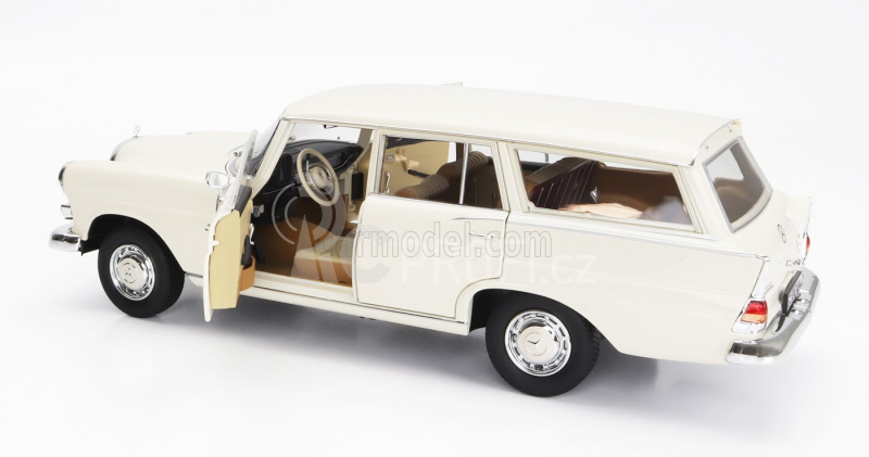 Norev Mercedes benz 200 Universal Sw Station Wagon 1966 1:18 Bílá