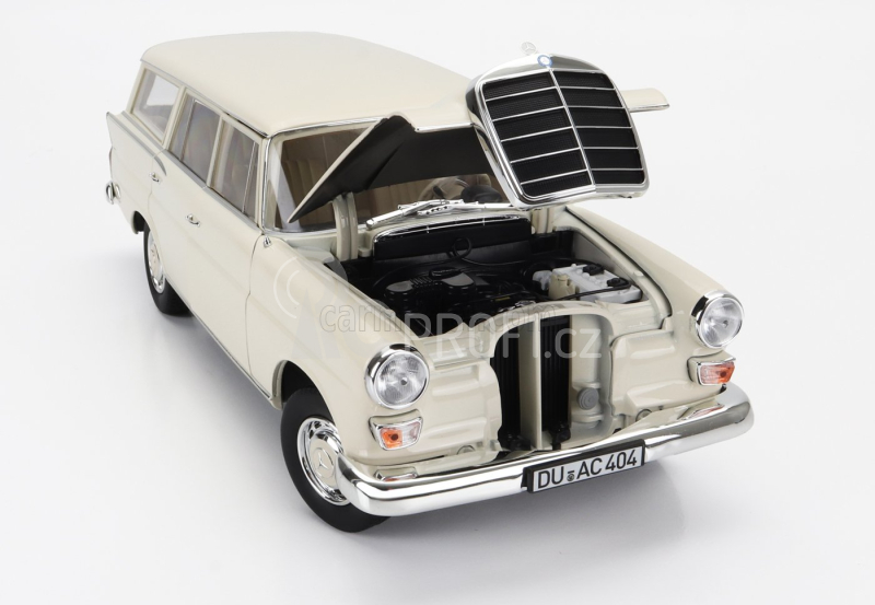 Norev Mercedes benz 200 Universal Sw Station Wagon 1966 1:18 Bílá