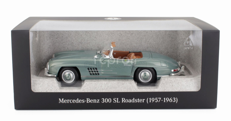 Norev Mercedes benz 300sl Roadster Spider (w198ii) 1957 1:18 Světle Zelená