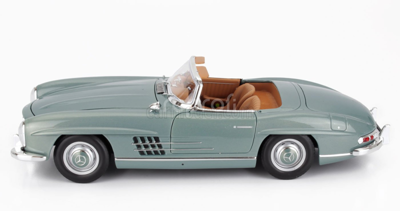 Norev Mercedes benz 300sl Roadster Spider (w198ii) 1957 1:18 Světle Zelená