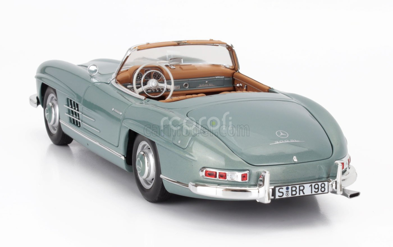 Norev Mercedes benz 300sl Roadster Spider (w198ii) 1957 1:18 Světle Zelená