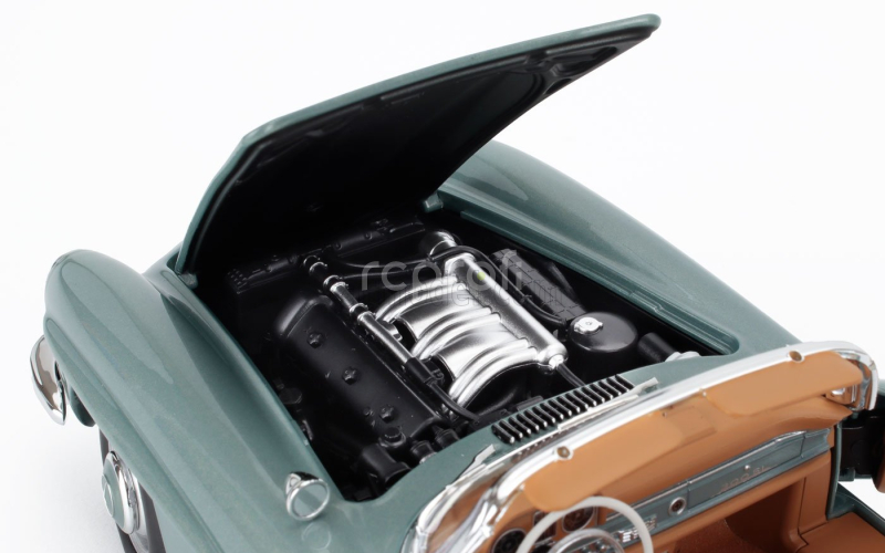 Norev Mercedes benz 300sl Roadster Spider (w198ii) 1957 1:18 Světle Zelená