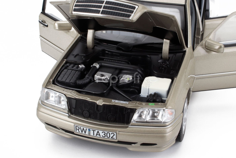Norev Mercedes benz C-class C200 (s202) T-modell Sw Station Wagon 1997 1:18 Kouřová Stříbrná Met