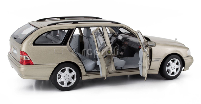 Norev Mercedes benz C-class C200 (s202) T-modell Sw Station Wagon 1997 1:18 Kouřová Stříbrná Met