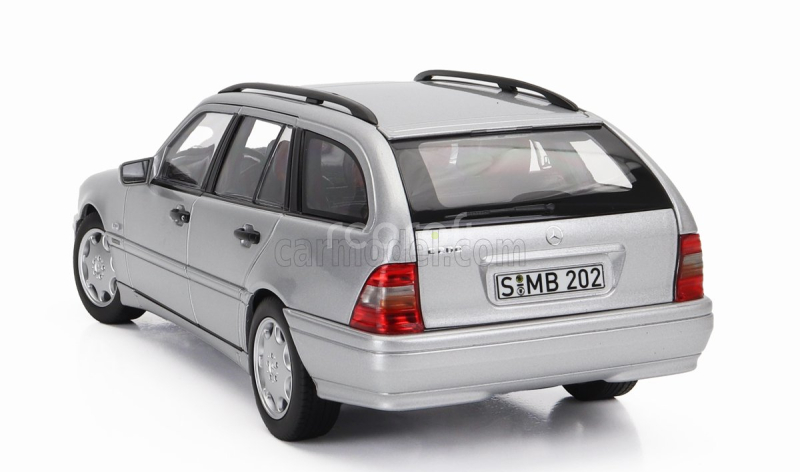 Norev Mercedes benz C-class C200 (s202) T-modell Sw Station Wagon 1997-2001 1:18 Silver