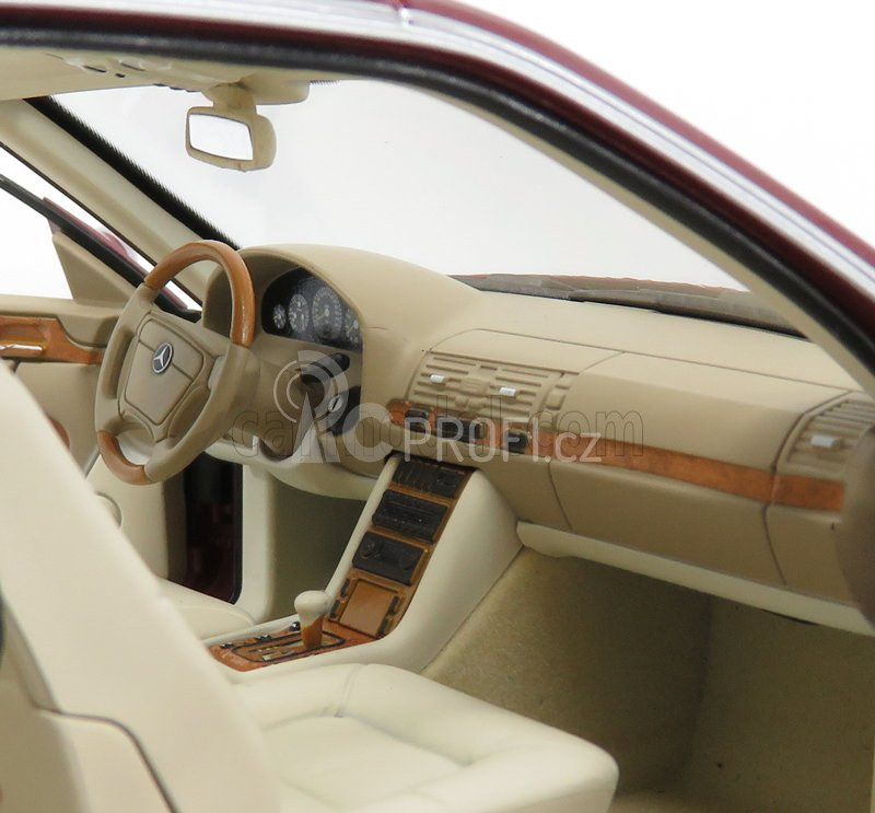 Norev Mercedes benz Cl-class Cl600 Coupe 1994 1:18 Almandinová Červená Met