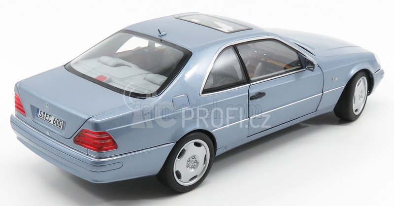 Norev Mercedes benz Cl-class Cl600 Coupe 1994 1:18 Světle Modrá Met