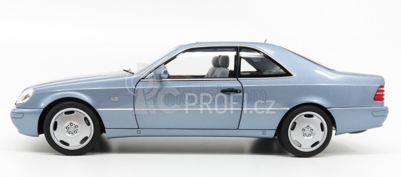 Norev Mercedes benz Cl-class Cl600 Coupe 1994 1:18 Světle Modrá Met