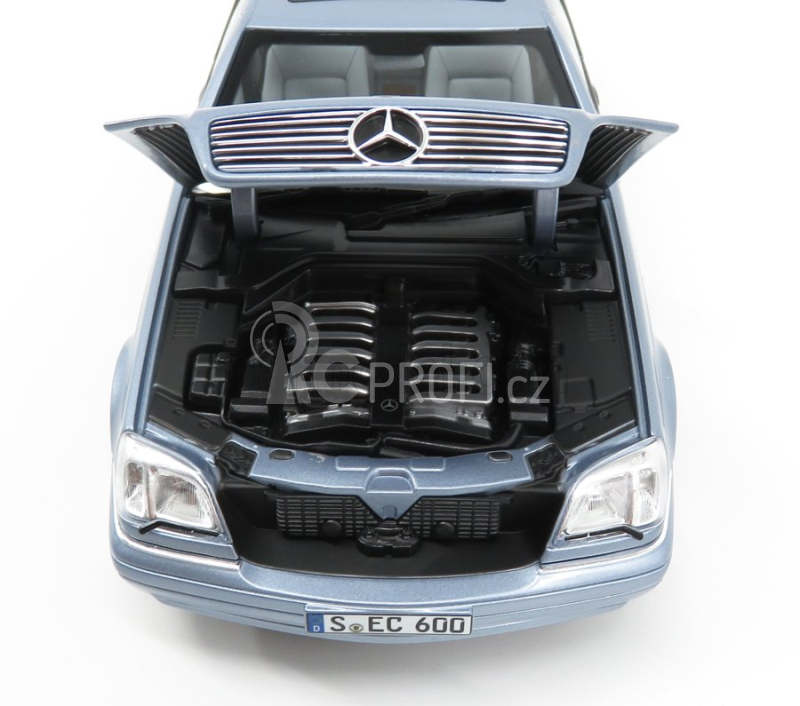 Norev Mercedes benz Cl-class Cl600 Coupe 1994 1:18 Světle Modrá Met