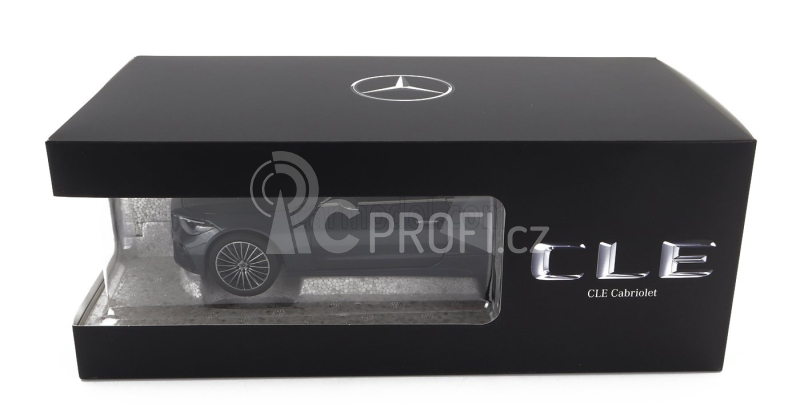 Norev Mercedes benz Cle-class Cabriolet (a236) Amg Line 2024 1:18 Grafitově Šedá Černá