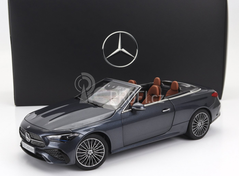 Norev Mercedes benz Cle-class Cabriolet (a236) Amg Line 2024 1:18 Grafitově Šedá Černá