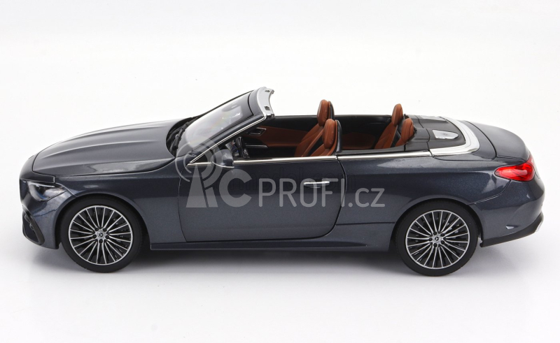 Norev Mercedes benz Cle-class Cabriolet (a236) Amg Line 2024 1:18 Grafitově Šedá Černá