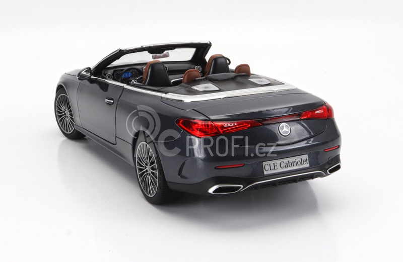Norev Mercedes benz Cle-class Cabriolet (a236) Amg Line 2024 1:18 Grafitově Šedá Černá