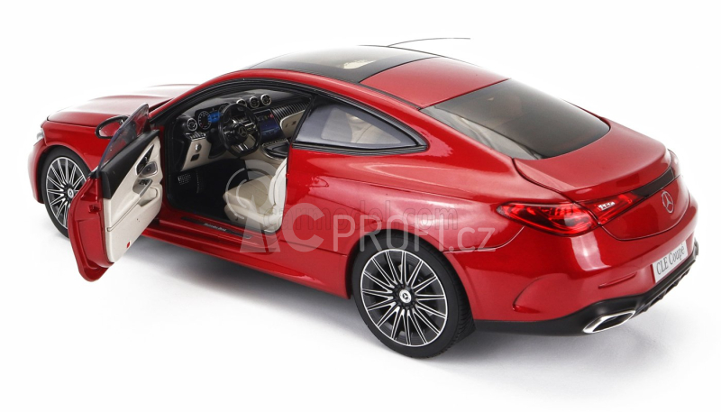 Norev Mercedes benz Cle-class Coupe (c236) Amg Line 2023 1:18 Patagonská Červená Světlá