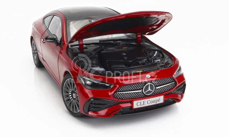Norev Mercedes benz Cle-class Coupe (c236) Amg Line 2023 1:18 Patagonská Červená Světlá