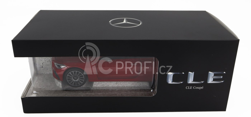 Norev Mercedes benz Cle-class Coupe (c236) Amg Line 2023 1:18 Patagonská Červená Světlá