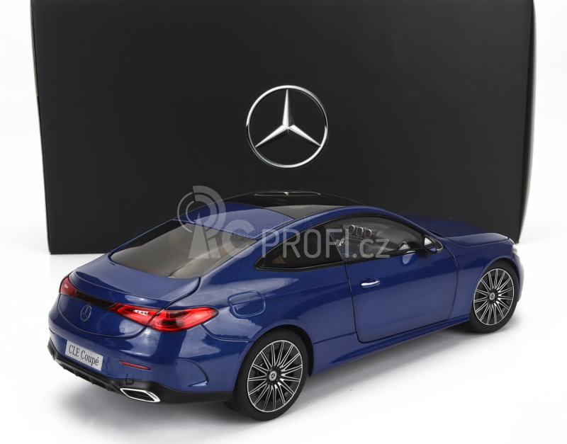 Norev Mercedes benz Cle-class Coupe (c236) Amg Line 2023 1:18 Spektrální Modrá Met