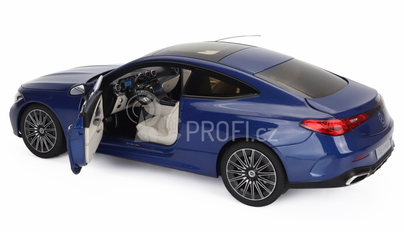 Norev Mercedes benz Cle-class Coupe (c236) Amg Line 2023 1:18 Spektrální Modrá Met