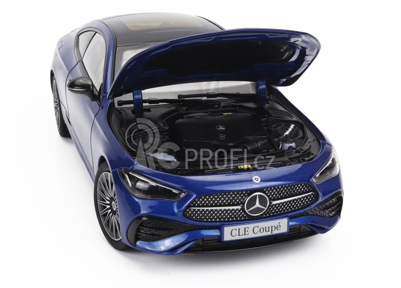Norev Mercedes benz Cle-class Coupe (c236) Amg Line 2023 1:18 Spektrální Modrá Met