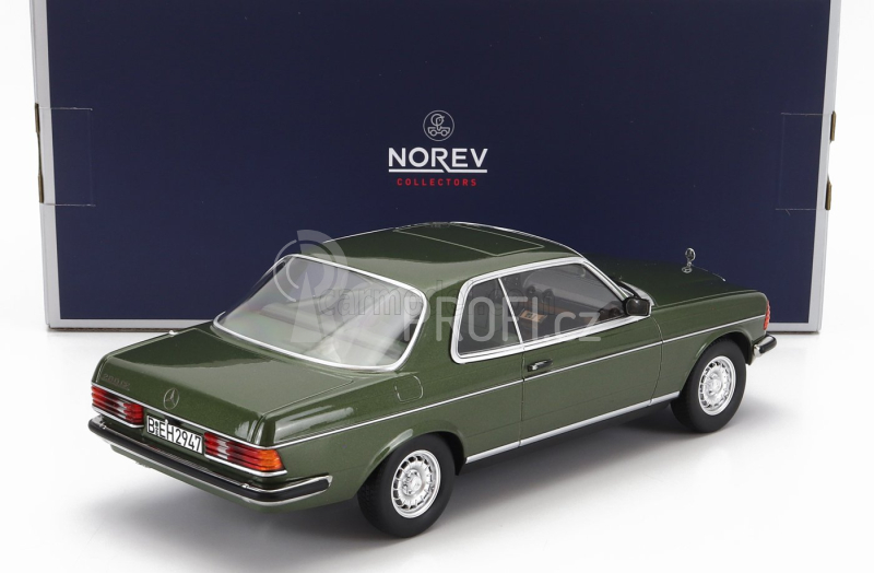 Norev Mercedes benz E-class 280ce (c123) Coupe 1980 1:18 Zelená