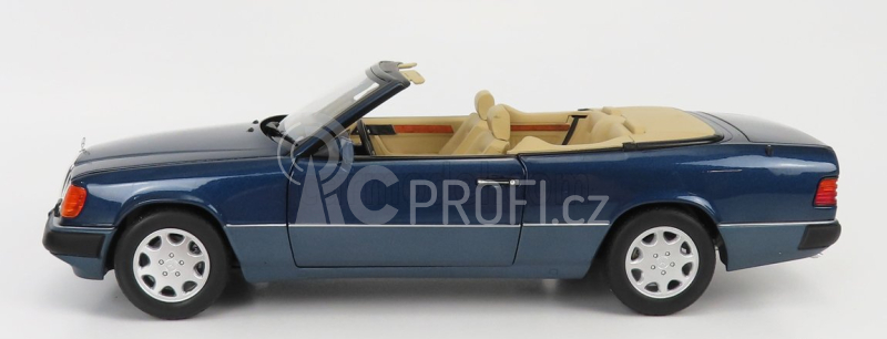 Norev Mercedes benz E-class 300ce 24v (a124) Cabriolet Open 1991 1:18 Námořní Modrá Met